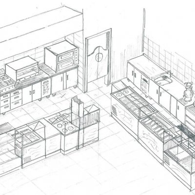 KAFE RESTORANT MİMARİ PROJELER